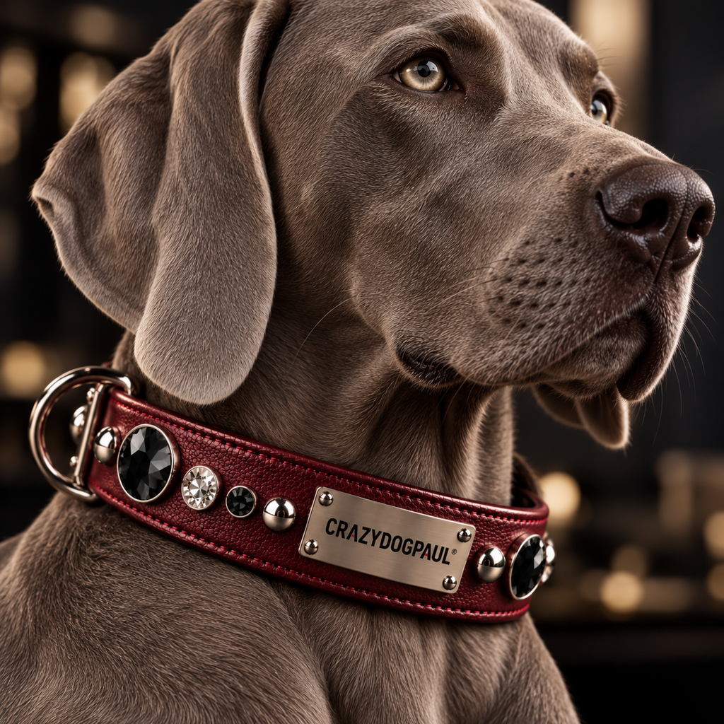 CRAZYDOGPAUL® BLACK DIAMOND Hundehalsband Warteliste. 100 Stück. Weltweit.