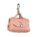 CrazyDogPaul Premium Leder-Kotbeutelspender Le Bebe ROSA - Hundeliebe pur (Kopie)