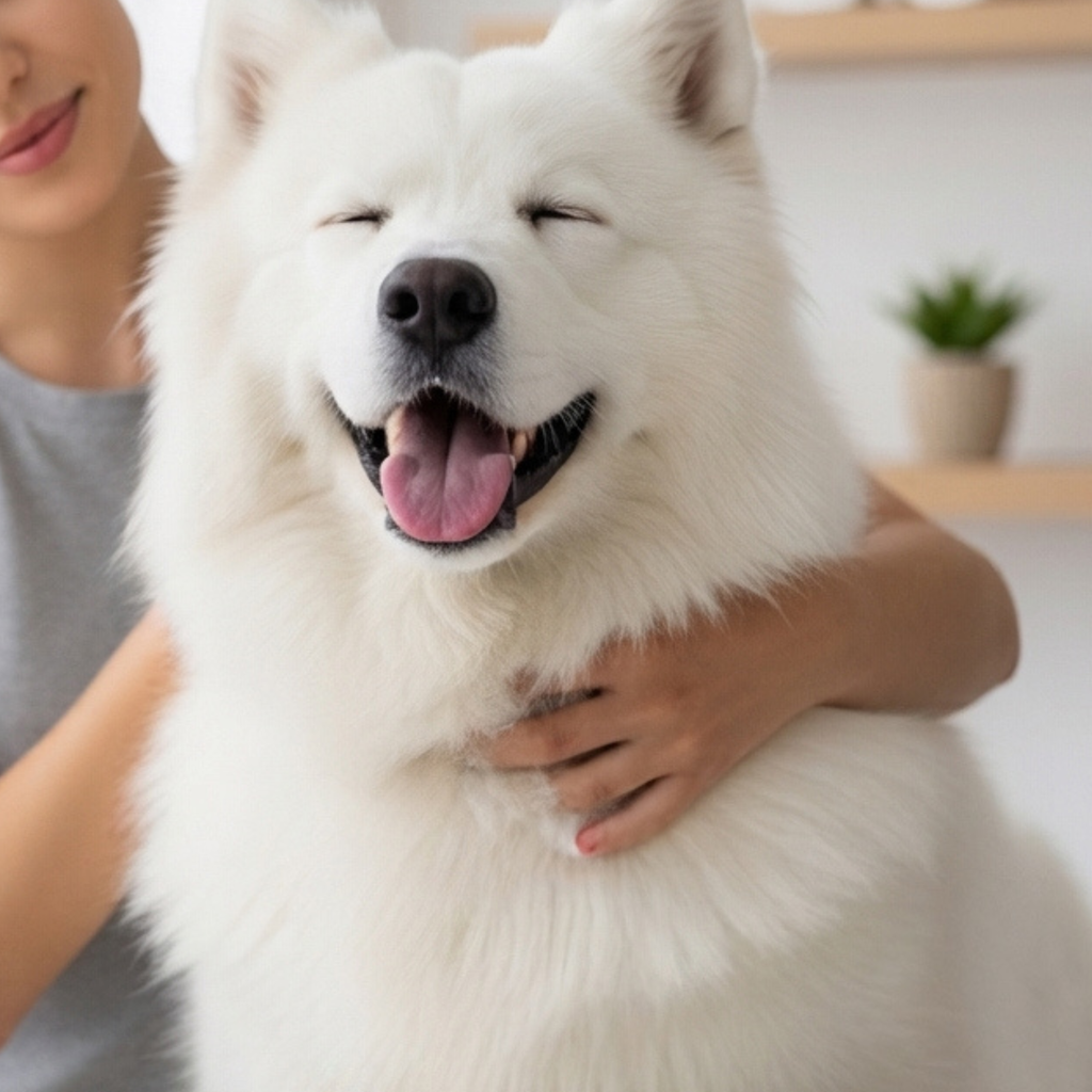 MEIN HUND KRATZT SICH STÄNDIG? Juckreiz braucht eine sanfte Pflege. Meist ist die Ursache eine trockene Hundehaut. Eine gute Hundefellpflege beruhigt die Hautbarriere und spendet Feuchtigkeit. Mehr Infos findest du hier: