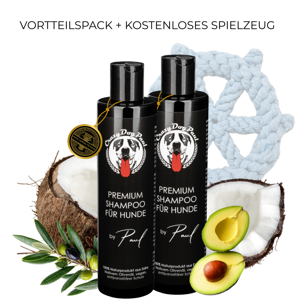 Hypoallergen-Set: 2x Shampoo ohne Zusätze + Gratis Spielzeug