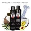 Vorratspack: 2x Premium Hundeshampoo für glänzendes Fell + Gratis Spielzeug