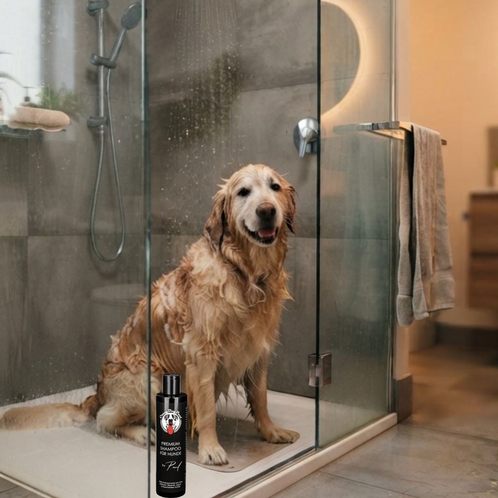 Sensitiv Hundeshampoo gegen Geruch und Juckreiz, Natürliche Fellpflege, ohne Chemie, vegan