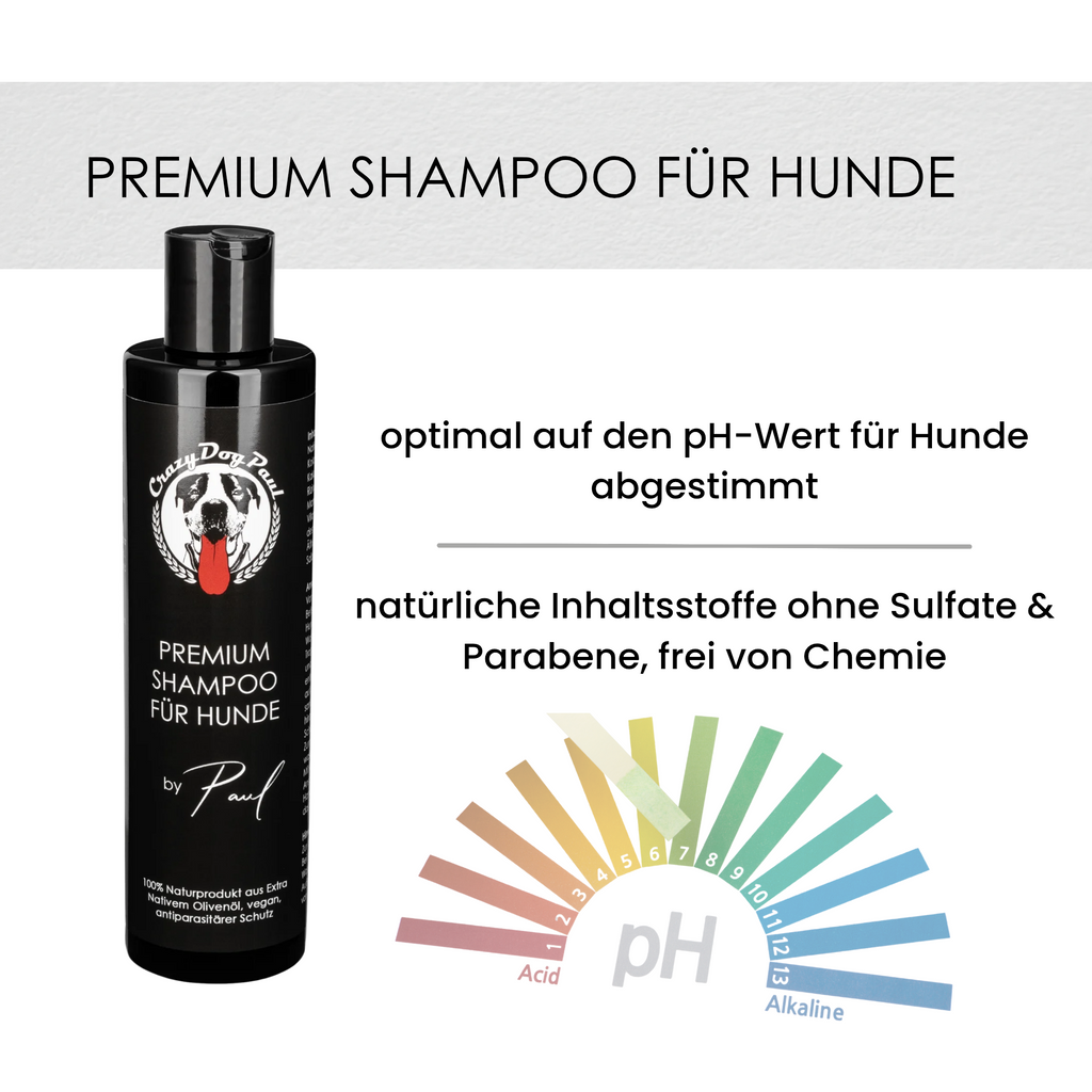 Sensitiv Hundeshampoo gegen Geruch und Juckreiz, Natürliche Fellpflege, ohne Chemie, vegan