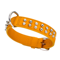 Malucchi Luxus Hundehalsband BULLET – Rock-Chic & Ikonisches Design für mittel große Hunde
