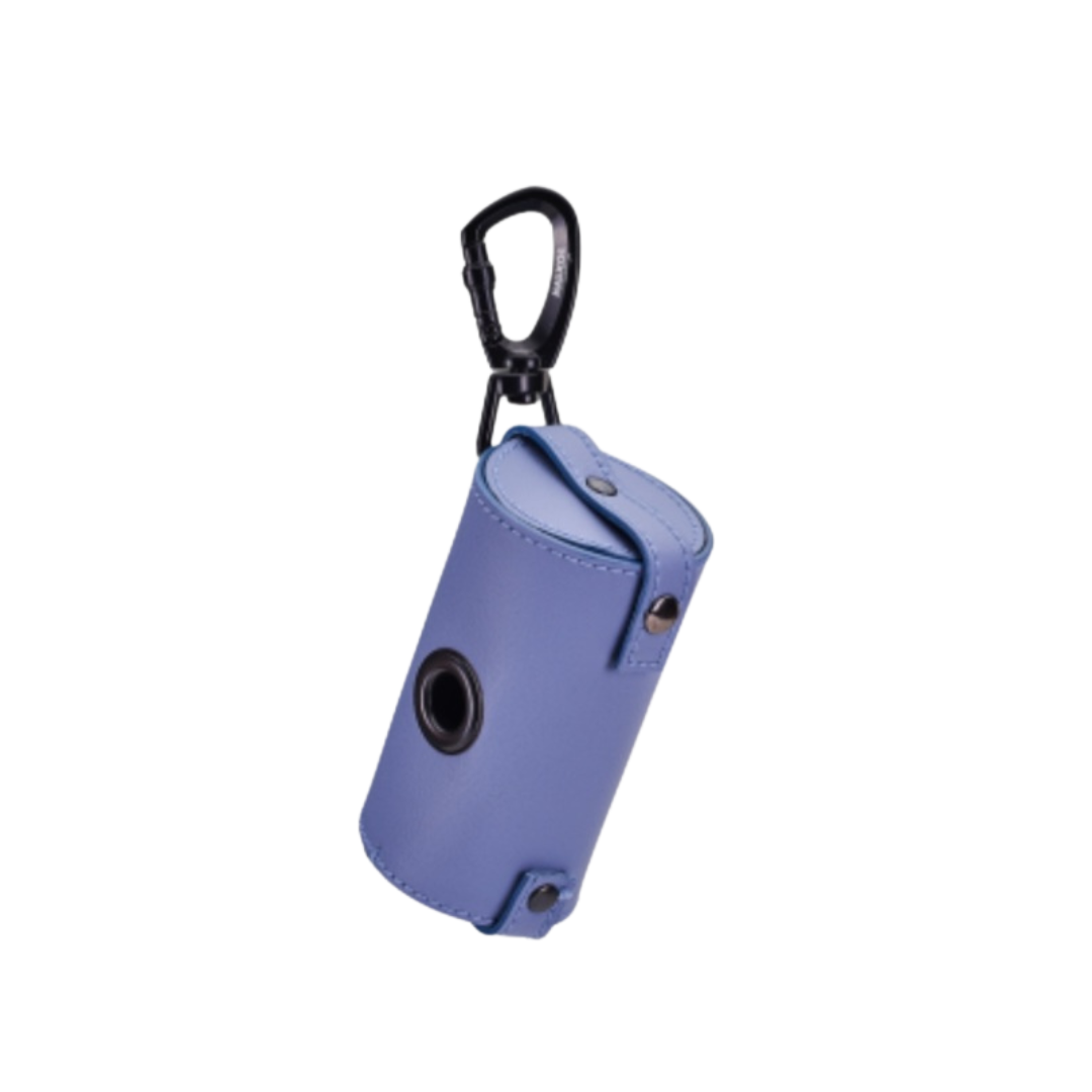 CrazyDogPaul Premium Leder-Kotbeutelspender EVE für jede Hundeleine
