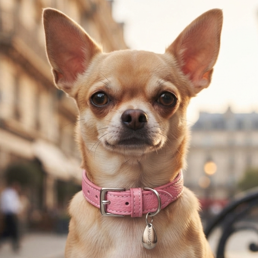 Malucchi Luxus Hundehalsband MOVIE für kleine Hunde