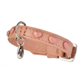 Malucchi Luxus Hundehalsband LE BEBÉ – Rosa - Exklusives Lederhalsband für kleine Hunde (Kopie)