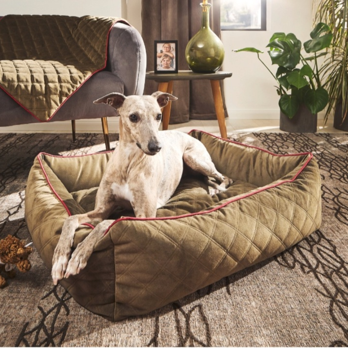Design-Hundebett - OXFORD Farbe HERITAGE