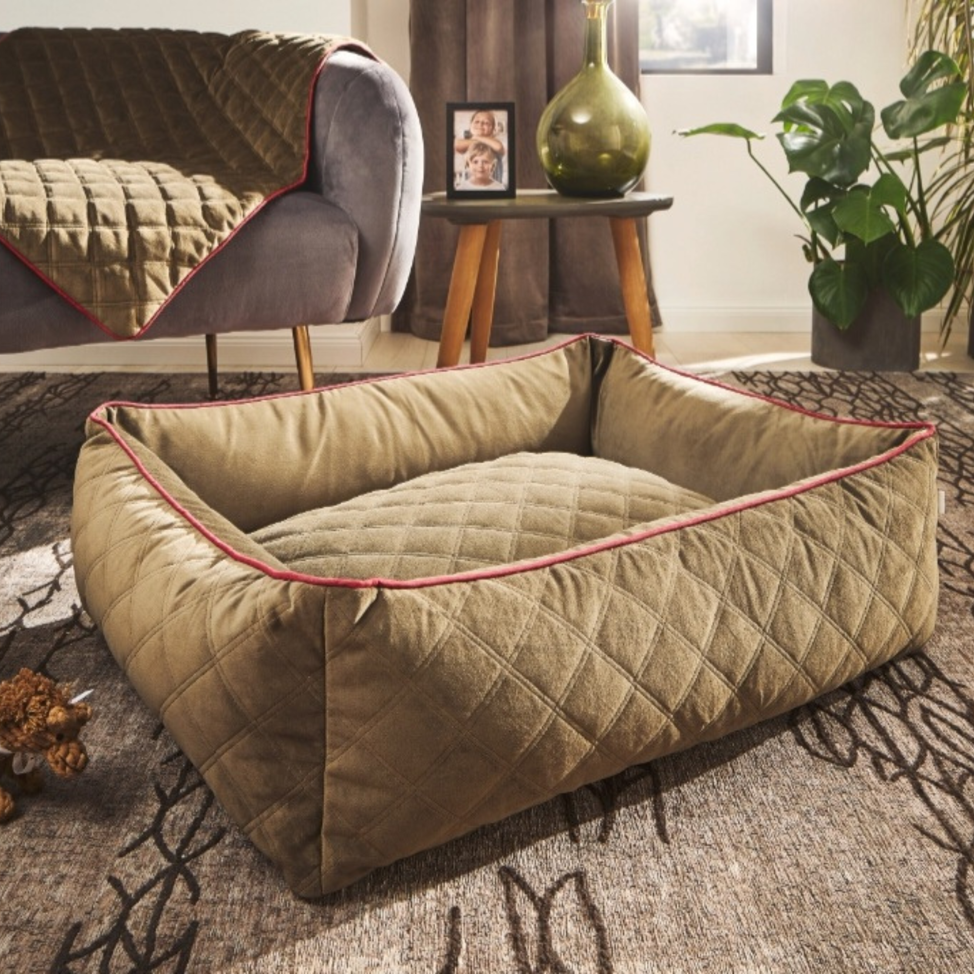 Design-Hundebett - OXFORD Farbe HERITAGE
