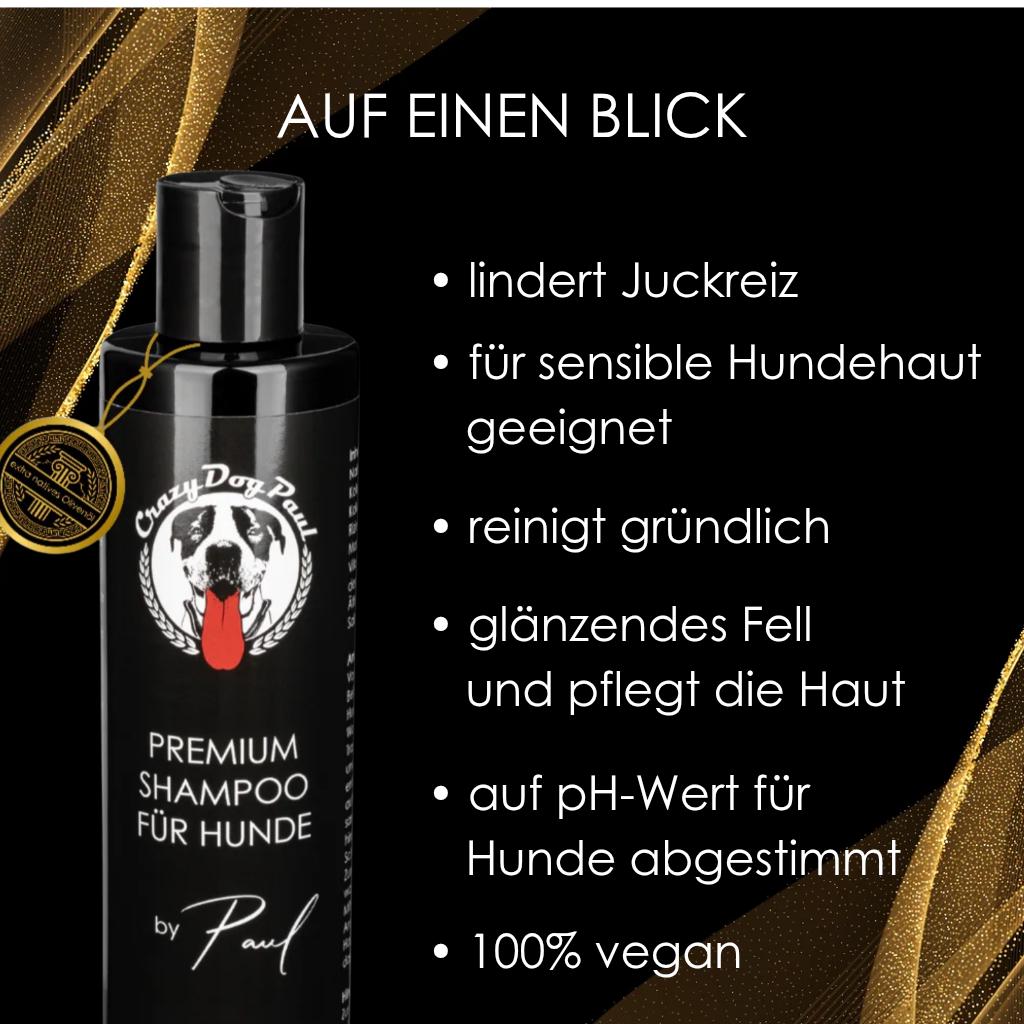 Vorratspack: 2x Premium Hundeshampoo für glänzendes Fell + Gratis Spielzeug