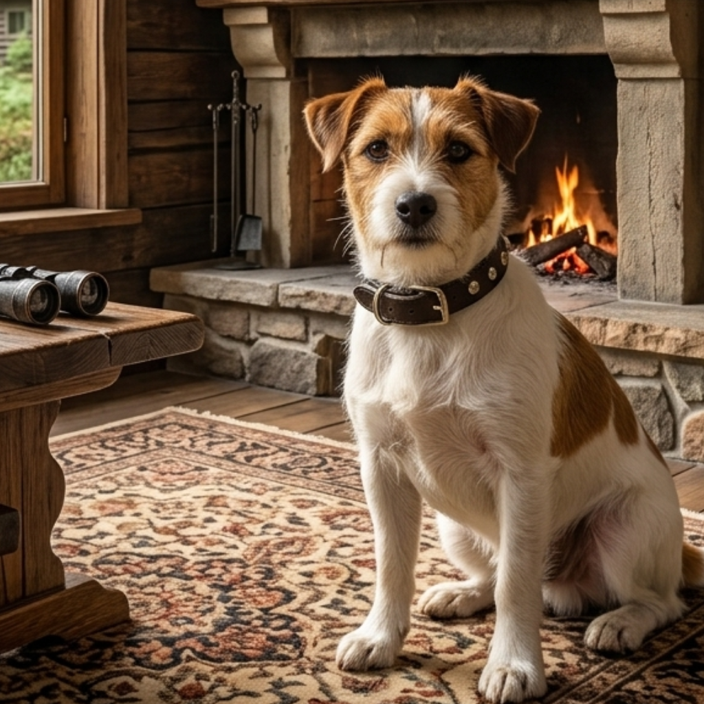 Malucchi Luxus Hundehalsband BULLET – Rock-Chic & Ikonisches Design für kleine Hunde